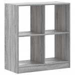 vidaXL Bibliotecă, sonoma gri, 68,5x32x75 cm, lemn prelucrat vidaXL Bibliotecă, sonoma gri, 68,5x32x75 cm, lemn prelucrat