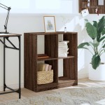 vidaXL Bibliotecă, stejar maro, 68,5x32x75 cm, lemn prelucrat vidaXL Bibliotecă, stejar maro, 68,5x32x75 cm, lemn prelucrat