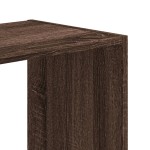 vidaXL Bibliotecă, stejar maro, 68,5x32x75 cm, lemn prelucrat vidaXL Bibliotecă, stejar maro, 68,5x32x75 cm, lemn prelucrat