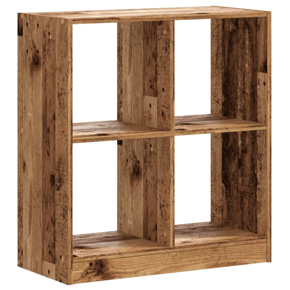 vidaXL Bibliotecă, lemn vechi, 68,5x32x75 cm, lemn prelucrat
