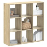 vidaXL Bibliotecă, stejar sonoma, 102x32x102 cm, lemn prelucrat vidaXL Bibliotecă, stejar sonoma, 102x32x102 cm, lemn prelucrat