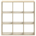 vidaXL Bibliotecă, stejar sonoma, 102x32x102 cm, lemn prelucrat vidaXL Bibliotecă, stejar sonoma, 102x32x102 cm, lemn prelucrat
