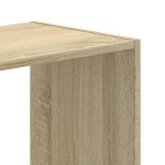 vidaXL Bibliotecă, stejar sonoma, 102x32x102 cm, lemn prelucrat vidaXL Bibliotecă, stejar sonoma, 102x32x102 cm, lemn prelucrat