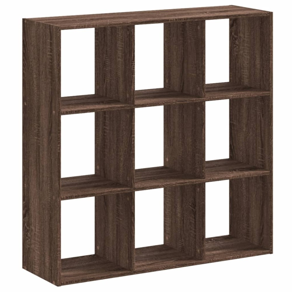 vidaXL Bibliotecă, stejar maro, 102x32x102 cm, lemn prelucrat