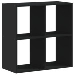 vidaXL Bibliotecă, negru, 68,5x32x68,5 cm, lemn prelucrat vidaXL Bibliotecă, negru, 68,5x32x68,5 cm, lemn prelucrat