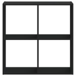 vidaXL Bibliotecă, negru, 68,5x32x68,5 cm, lemn prelucrat vidaXL Bibliotecă, negru, 68,5x32x68,5 cm, lemn prelucrat