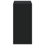 vidaXL Bibliotecă, negru, 68,5x32x68,5 cm, lemn prelucrat vidaXL Bibliotecă, negru, 68,5x32x68,5 cm, lemn prelucrat