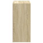 vidaXL Bibliotecă, stejar sonoma, 68,5x32x68,5 cm, lemn prelucrat vidaXL Bibliotecă, stejar sonoma, 68,5x32x68,5 cm, lemn prelucrat