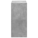 vidaXL Bibliotecă, gri beton, 68,5x32x68,5 cm, lemn prelucrat vidaXL Bibliotecă, gri beton, 68,5x32x68,5 cm, lemn prelucrat