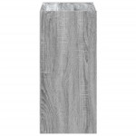 vidaXL Bibliotecă, gri sonoma, 68,5x32x68,5 cm, lemn prelucrat
