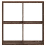 vidaXL Bibliotecă, stejar maro, 68,5x32x68,5 cm, lemn prelucrat vidaXL Bibliotecă, stejar maro, 68,5x32x68,5 cm, lemn prelucrat
