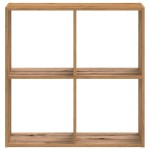vidaXL Bibliotecă, stejar artizanal, 68,5x32x68,5 cm, lemn prelucrat vidaXL Bibliotecă, stejar artizanal, 68,5x32x68,5 cm, lemn prelucrat
