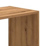 vidaXL Bibliotecă, stejar artizanal, 68,5x32x68,5 cm, lemn prelucrat vidaXL Bibliotecă, stejar artizanal, 68,5x32x68,5 cm, lemn prelucrat