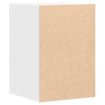 vidaXL Dulap colț cu sertare alb 40x41x58 cm lemn prelucrat