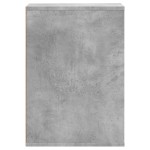 vidaXL Dulap colț cu sertare gri beton 40x41x58 cm lemn prelucrat