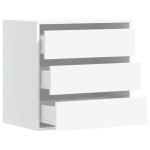 vidaXL Dulap colț cu sertare alb 60x41x58 cm lemn prelucrat vidaXL Dulap colț cu sertare alb 60x41x58 cm lemn prelucrat