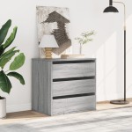 vidaXL Dulap colț cu sertare sonoma gri 60x41x58 cm lemn prelucrat vidaXL Dulap colț cu sertare sonoma gri 60x41x58 cm lemn prelucrat