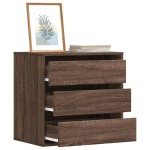 vidaXL Dulap colț cu sertare stejar maro 60x41x58 cm lemn prelucrat vidaXL Dulap colț cu sertare stejar maro 60x41x58 cm lemn prelucrat