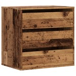 vidaXL Dulap colț cu sertare lemn vechi 60x41x58 cm lemn prelucrat vidaXL Dulap colț cu sertare lemn vechi 60x41x58 cm lemn prelucrat