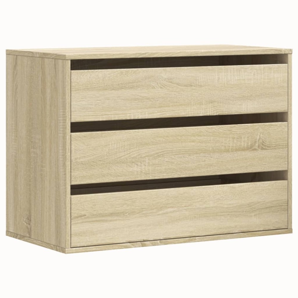vidaXL Dulap colț cu sertare stejar sonoma 80x41x58 cm lemn prelucrat