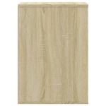 vidaXL Dulap colț cu sertare stejar sonoma 80x41x58 cm lemn prelucrat vidaXL Dulap colț cu sertare stejar sonoma 80x41x58 cm lemn prelucrat