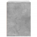 vidaXL Dulap colț cu sertare gri beton 80x41x58 cm lemn prelucrat vidaXL Dulap colț cu sertare gri beton 80x41x58 cm lemn prelucrat
