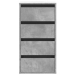 vidaXL Dulap colț cu sertare gri beton 40x41x76 cm lemn prelucrat vidaXL Dulap colț cu sertare gri beton 40x41x76 cm lemn prelucrat