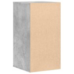 vidaXL Dulap colț cu sertare gri beton 40x41x76 cm lemn prelucrat vidaXL Dulap colț cu sertare gri beton 40x41x76 cm lemn prelucrat