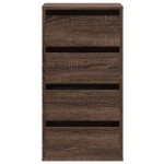 vidaXL Dulap colț cu sertare stejar maro 40x41x76 cm lemn prelucrat vidaXL Dulap colț cu sertare stejar maro 40x41x76 cm lemn prelucrat