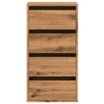 vidaXL Dulap colț sertare stejar artizanal 40x41x76 cm lemn prelucrat vidaXL Dulap colț sertare stejar artizanal 40x41x76 cm lemn prelucrat