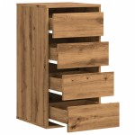 vidaXL Dulap colț sertare stejar artizanal 40x41x76 cm lemn prelucrat vidaXL Dulap colț sertare stejar artizanal 40x41x76 cm lemn prelucrat