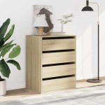 vidaXL Dulap colț cu sertare stejar sonoma 60x41x76 cm lemn prelucrat vidaXL Dulap colț cu sertare stejar sonoma 60x41x76 cm lemn prelucrat