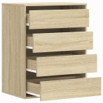 vidaXL Dulap colț cu sertare stejar sonoma 60x41x76 cm lemn prelucrat vidaXL Dulap colț cu sertare stejar sonoma 60x41x76 cm lemn prelucrat