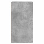 vidaXL Dulap colț cu sertare gri beton 60x41x76 cm lemn prelucrat vidaXL Dulap colț cu sertare gri beton 60x41x76 cm lemn prelucrat