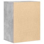 vidaXL Dulap colț cu sertare gri beton 60x41x76 cm lemn prelucrat vidaXL Dulap colț cu sertare gri beton 60x41x76 cm lemn prelucrat