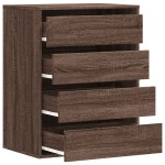 vidaXL Dulap colț cu sertare stejar maro 60x41x76 cm lemn prelucrat vidaXL Dulap colț cu sertare stejar maro 60x41x76 cm lemn prelucrat