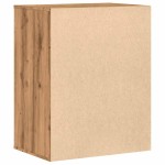 vidaXL Dulap colț sertare stejar artizanal 60x41x76 cm lemn prelucrat