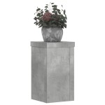 vidaXL Suport de plante, 2 buc., gri beton, 10x10x18 cm lemn prelucrat vidaXL Suport de plante, 2 buc., gri beton, 10x10x18 cm lemn prelucrat