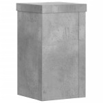 vidaXL Suport de plante, 2 buc., gri beton, 10x10x18 cm lemn prelucrat vidaXL Suport de plante, 2 buc., gri beton, 10x10x18 cm lemn prelucrat