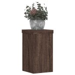 vidaXL Suporturi de plante 2 buc. stejar maro 10x10x18cm lemn compozit vidaXL Suporturi de plante 2 buc. stejar maro 10x10x18cm lemn compozit