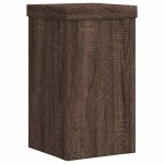 vidaXL Suporturi de plante 2 buc. stejar maro 10x10x18cm lemn compozit vidaXL Suporturi de plante 2 buc. stejar maro 10x10x18cm lemn compozit