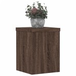 vidaXL Suporturi de plante 2 buc. stejar maro 15x15x20cm lemn compozit vidaXL Suporturi de plante 2 buc. stejar maro 15x15x20cm lemn compozit