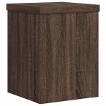 vidaXL Suporturi de plante 2 buc. stejar maro 15x15x20cm lemn compozit vidaXL Suporturi de plante 2 buc. stejar maro 15x15x20cm lemn compozit