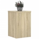 vidaXL Suporturi de plante, 2 buc., stejar sonoma, 20x20x30 cm vidaXL Suporturi de plante, 2 buc., stejar sonoma, 20x20x30 cm