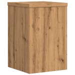 vidaXL Suporturi de plante, 2 buc., stejar artizanal, 20x20x30cm, lemn vidaXL Suporturi de plante, 2 buc., stejar artizanal, 20x20x30cm, lemn