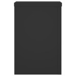 vidaXL Suporturi de plante, 2 buc., negru, 25x25x35 cm, lemn prelucrat vidaXL Suporturi de plante, 2 buc., negru, 25x25x35 cm, lemn prelucrat