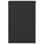 vidaXL Suporturi de plante, 2 buc., negru, 25x25x35 cm, lemn prelucrat vidaXL Suporturi de plante, 2 buc., negru, 25x25x35 cm, lemn prelucrat