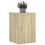 vidaXL Suporturi de plante, 2 buc., stejar sonoma, 25x25x35 cm vidaXL Suporturi de plante, 2 buc., stejar sonoma, 25x25x35 cm