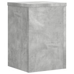 vidaXL Suport de plante, 2 buc., gri beton, 25x25x35 cm lemn prelucrat vidaXL Suport de plante, 2 buc., gri beton, 25x25x35 cm lemn prelucrat