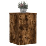 vidaXL Suporturi de plante 2 buc. stejar fumuriu 25x25x35 cm lemn vidaXL Suporturi de plante 2 buc. stejar fumuriu 25x25x35 cm lemn